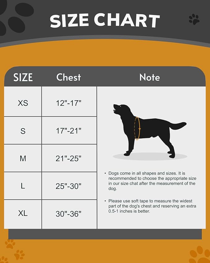 MIDOG No-Pull Dog Harness | Adjustable & Reflective Pet Harness Leash Set for Small Medium Large Dogs Walking, Training| No Choke, Front Clip, Soft Padded Vest with Easy Control Handle - Black, S