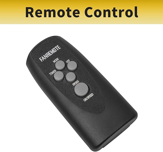 HiCFM 20" Remote Control Wall Mount Fan, 5100 CFM High Velocity 3-Speed Oscillating Wall Fans with Timer for Industrial, Commercial, Warehouse, Garage, Gazebo and Patios - UL Listed