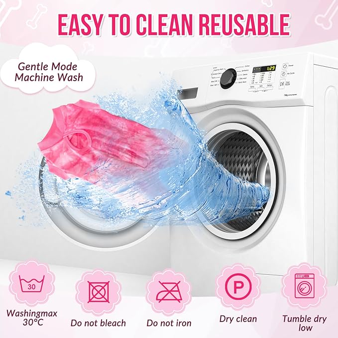 Lukovee Recovery Suit for Dogs, Onesie Surgery Recovery Suit for Female Male Dogs, Abdominal Wounds Cone E-Collar Alternative Prevent Licking Spay Recovery Suit (Pink,Small)