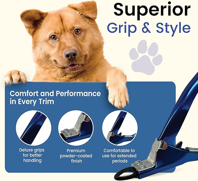 Resco Original Deluxe Dog, Cat, and Pet Nail/Claw Clippers. Best USA-Made Trimmer, More Colors & Sizes
