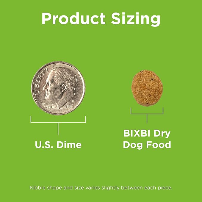 BIXBI Rawbble Dry Dog Food, Pork, 24 lbs - USA Made with Fresh Meat - No Meat Meal & No Corn, Soy or Wheat - Freeze Dried Raw Coated Dog Food - Minimally Processed for Superior Digestibility