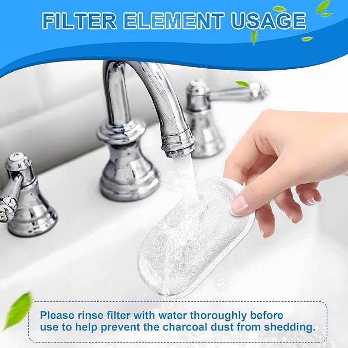 Cat Water Fountain Filters, 32 Pack Cat Replacement Filters for Stainless Steel 108oz/3.2L& 67oz/2L adjustable Flow Pet Water, Dog Fountain Filter（16+16 Pack）