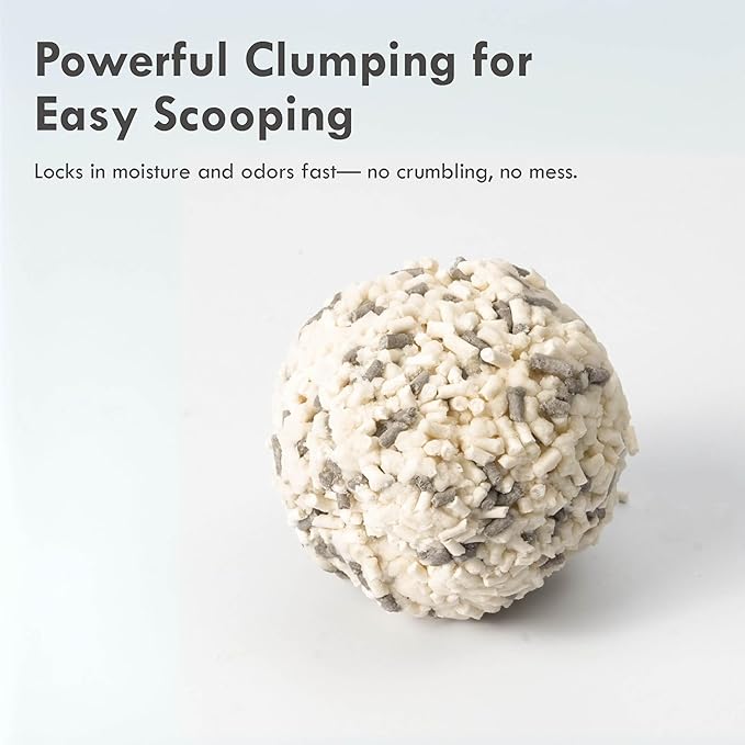 Lady N Pellet Tofu Cat Litter, Strong Clumping, Dust-Free Low-Track Water-Soluble, Natural Ingredients, Enviro-probiotic and Activated Carbon for Odor Control 18lb Yosemite Woody Scent + Unscented