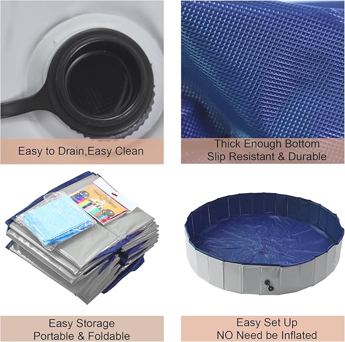 Artilife Dog Whelping Box Pool,Whelping Box for Dogs Birthing,Welping Box Whelping Pen for Puppies Whelping Supplies