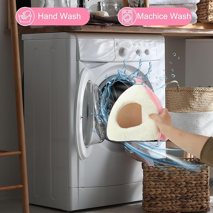 BWOGUE Guinea Pig House Bed Cozy Hamster Cave Large Hideout for Dwarf Rabbits Hedgehog Bearded Dragon Winter Nest Hamster Cage Accessories