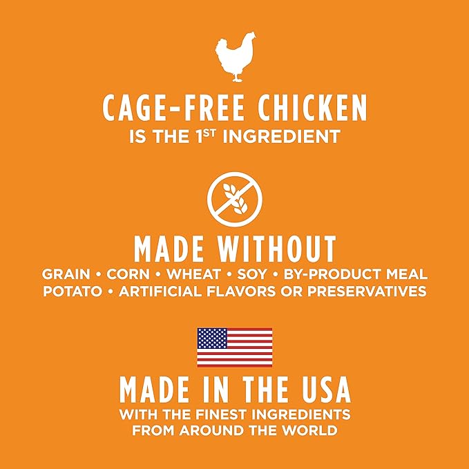 Instinct Raw Boost Mixers, Freeze Dried Cat Food Toppers with Functional Ingredients, Grain Free, Real Chicken - Digestive Health, 5.5 oz Bag