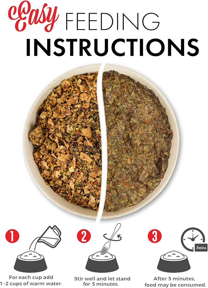 grandma lucy's Macanna Freeze Dried Grain Free Beef Recipe Dog Food 1 Lbs