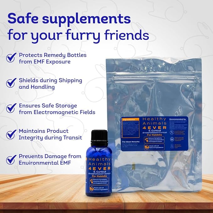 HA4E - Rabbit E. Cuniculi Infection Treatment - Natural, Homeopathic Support for Prevention & Immunity Boost - 300 Tablets