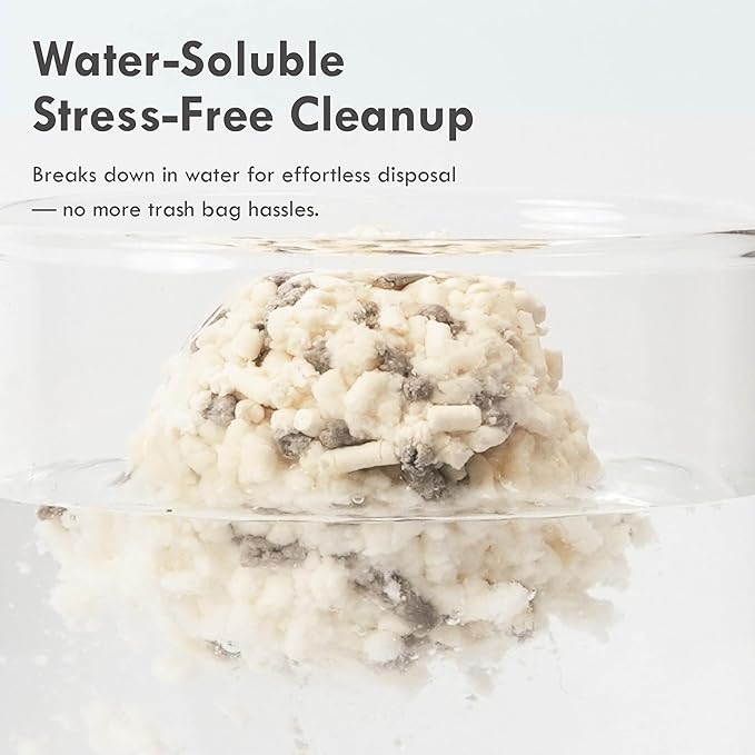 Lady N Pellet Tofu Cat Litter, Strong Clumping Ultra Absorbent Natural Litter, Dust-Free, Low Tracking Cat Litter, Enviro-probiotic and Activated Carbon for Odor Control 18lb (Boba Tea+ Unscented)