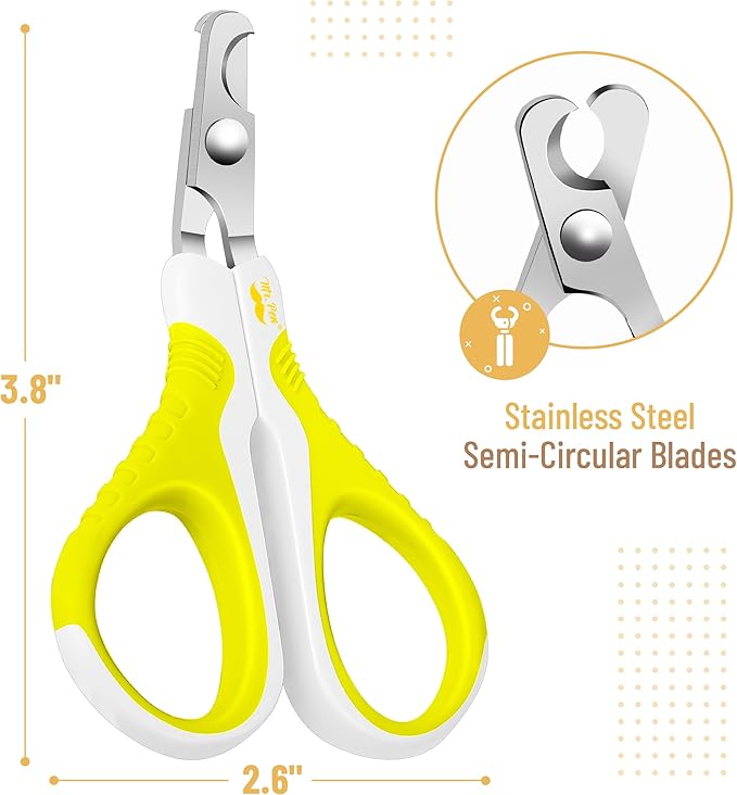 Mr. Pen- Cat Nail Clipper, Lime Green, Cat Nail Trimmer, Cat Nail Clippers, Cat Claw Clippers, Cat Clippers for Nails, Pet Nail Clippers, Kitten Nail Clipper, Small Dog Nail Clipper Cat Claw Trimmer