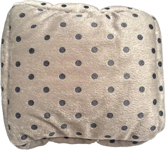 WOWOWMEOW Guinea Pig Cave Bed Small Animals Warm Cage Hanging Bed for Rat, Chinchilla, Hedgehog, Rabbit (M, Dot-Grey)