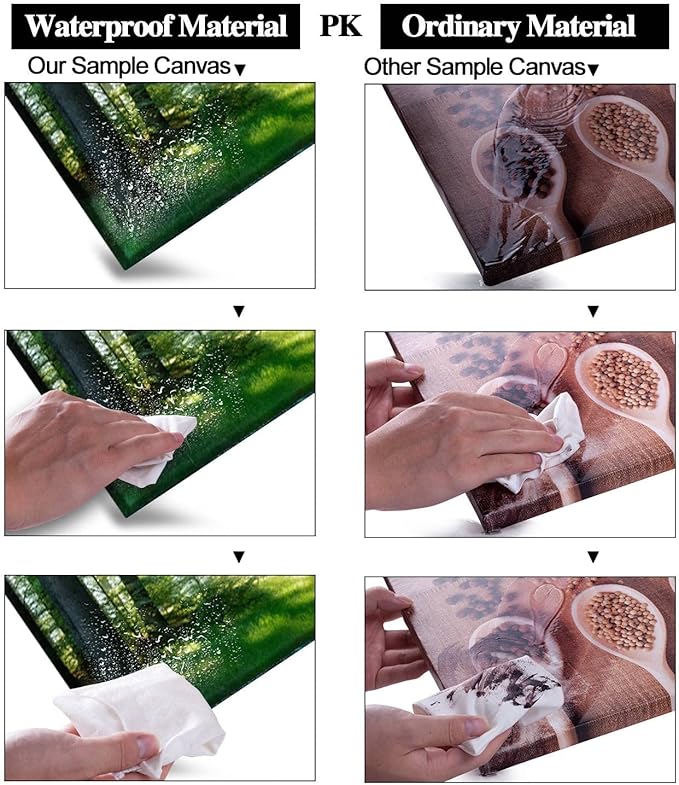 Morning Sunlight Forest Large Stretched Canvas Wall Art for Living Room Bedroom Home,Mordern Woods Scenery Picture Print Painting Decor Artwork,Green Landscape Gallery Wrapped Gift,Inner Frame(24x48)