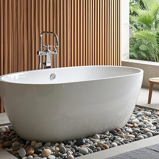 River Rocks for Landscaping, 40lbs Colorful Pebbles for Indoor Plants, 1-2 Inch Decorative Rocks for Planters, High Polished Stones for Vase Filler Fish Tank Garden