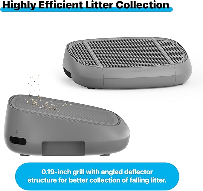 Neakasa Cat Pedal Step Stool with Filter Function, Easy to Clean Cat Litter Tray for M1 Open Top Self-Cleaning Litter Box