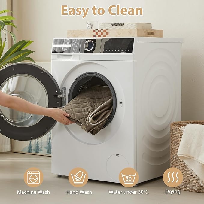 WNPETHOME Orthopedic XL Dog Beds Large Sized Dog, Waterproof Extra Large Dogs Bed with Removable Washable Cover, Multi-Needle Quilting Dogs Crate Bed