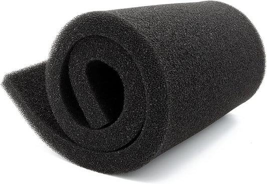 ALEGI Aquarium Filter Media Foam Material Cut to Fit, 36" x 12" x 1", 40 PPI Bio Pre Filter Sponge Pad Sheet for Fish Tank
