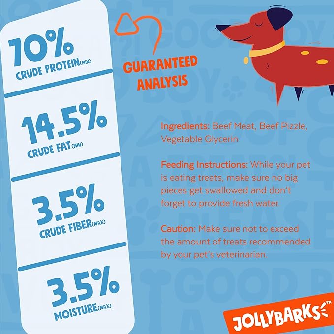 Bully Sticks for Small Dogs | All Natural, Single Ingredient Bully Sticks for Puppies to Medium Dogs (6" Stnd - 5pk)