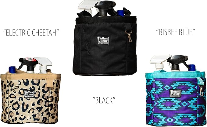 Jeffers Expression Grooming Tote | Electric Cheetah