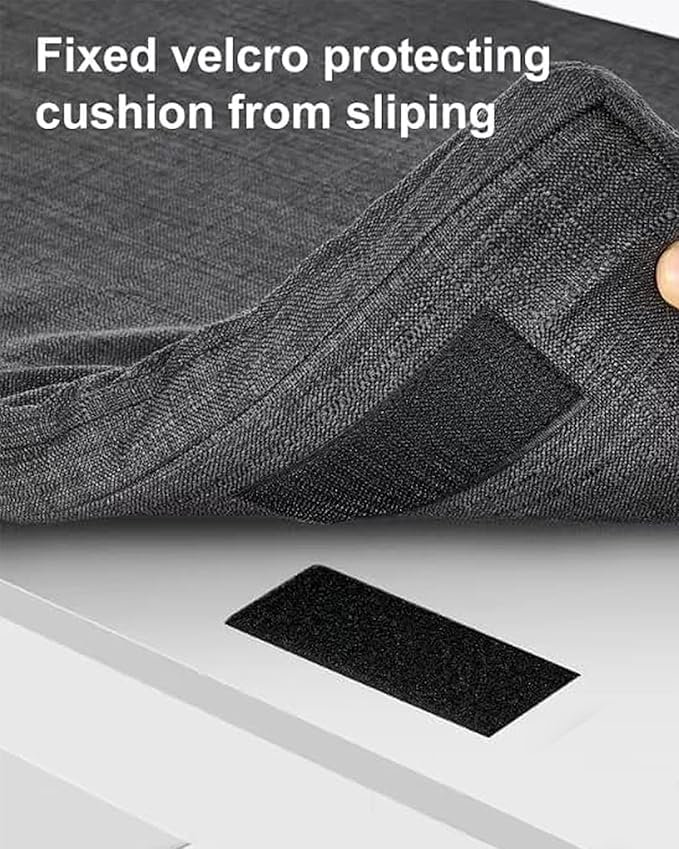 2-Tier Storage Bench, Shoe Bench with Thickened Padded Seat Cushion, Entryway Bench with 2 Doors, Adjustable Shelf, 13.8" D x 37.4" W x 18.5" H, for Entryway, Living Room, Bedroom, White