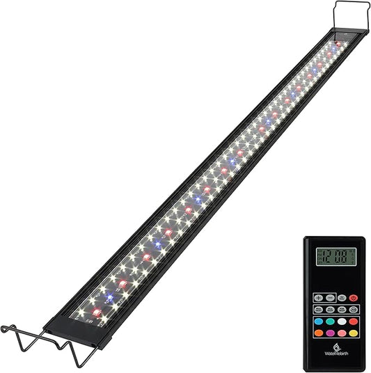 WaterRebirth Aquarium LED Light Fish Tank Light (36-42“)
