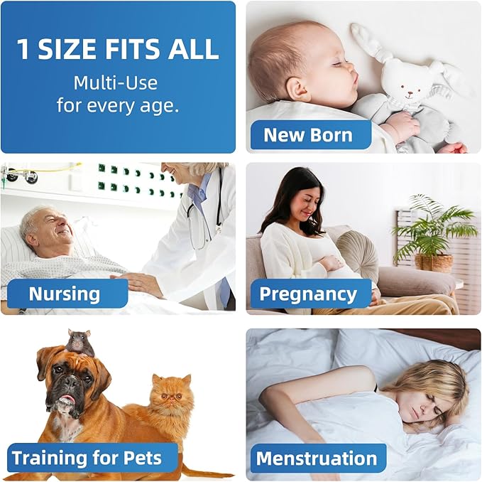 Bed Pads with Adhesive Strip 30"x36" Thicken Elderly Adults Incontinence Underpads Disposable,Heavy Duty Absorbent Chucks Waterproof,XL Extra Large Puppy Pee Training Pad[25 Pads]