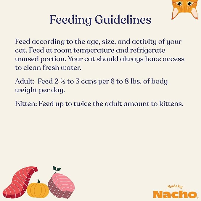 Made by Nacho Flaked Filets Recipe in Bone Broth, Grain-Free Chef's Selects Wet Food for Cats Balanced Diet in Naturally Hydrating Pumpkin-Infused Broth (3.0 oz (Pack of 12), Tuna & Bonito)