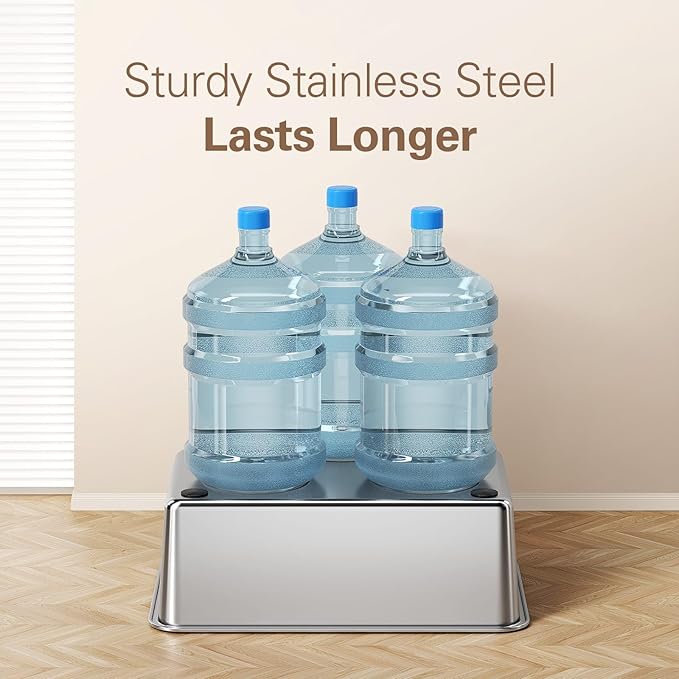 Zarler XXL Stainless Steel Litter Box, Extra Large Cat Litter Boxes 27.8" L x 20" W x 12.9" H, Metal Litter Box with Lid for Multiple Cats, High Sided, Non-Sticky, Anti-Urine Leakage (Grey)