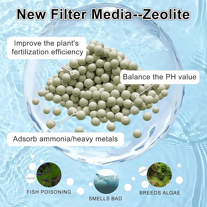 10 Pack Filter Cartridge Compatible with Whisper Bio-Bag Filters 10i/IQ10/PF10, Medium Replacement Filter Cartridges for Aquariums Compatible with ReptoFilte 20 gallons (90 GPH)