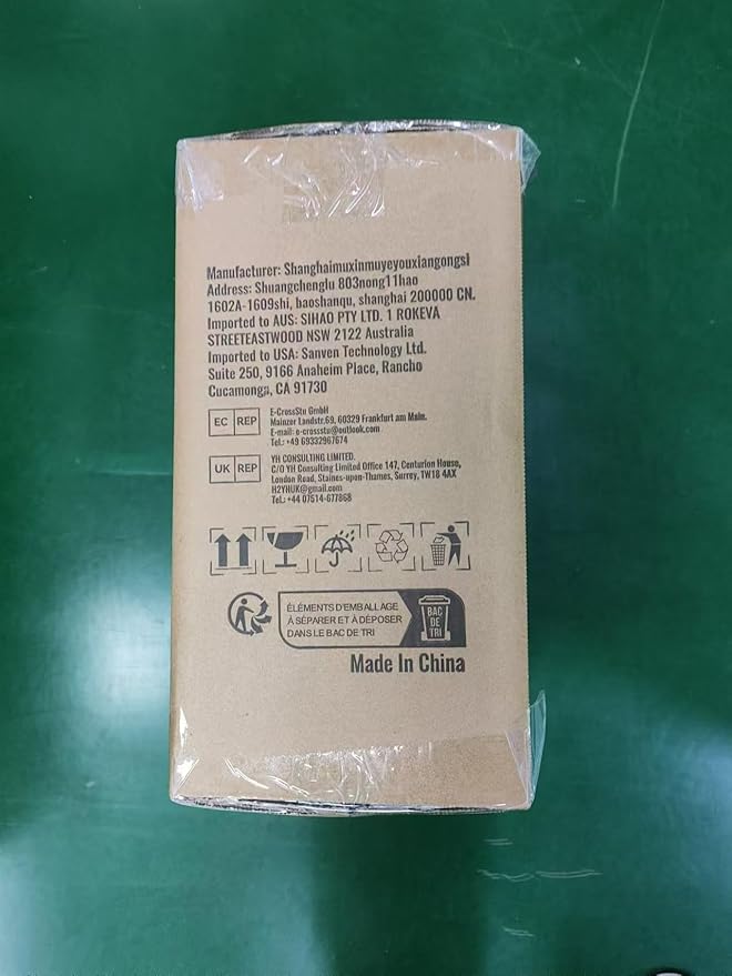 VEVOR 0.56 inch Thick 25 PCS 100 sq.ft Gym Floor Mats, 25" x 25" EVA Foam & Rubber Gym Flooring Workout Floor Mats, Waterproof Exercise Puzzle Flooring for Gym, Home, Garage, Baseme