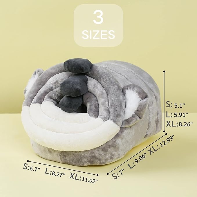 JanYoo Hamster Guinea Pig Supplies Bed Accessories House Hedgehog Cage Supplies Chinchilla Ferret Rat Gerbil