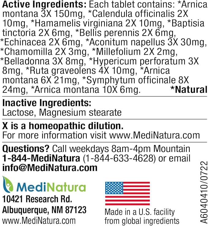 T-Relief Pet Pain Relief Arnica +12 Powerful Natural Medicines Help Ease Muscle Joint & Hip Pain Soreness Stiffness & Injuries Max Fast-Acting Soother for Dogs & Cats - 90 Tablets (2 Pack)