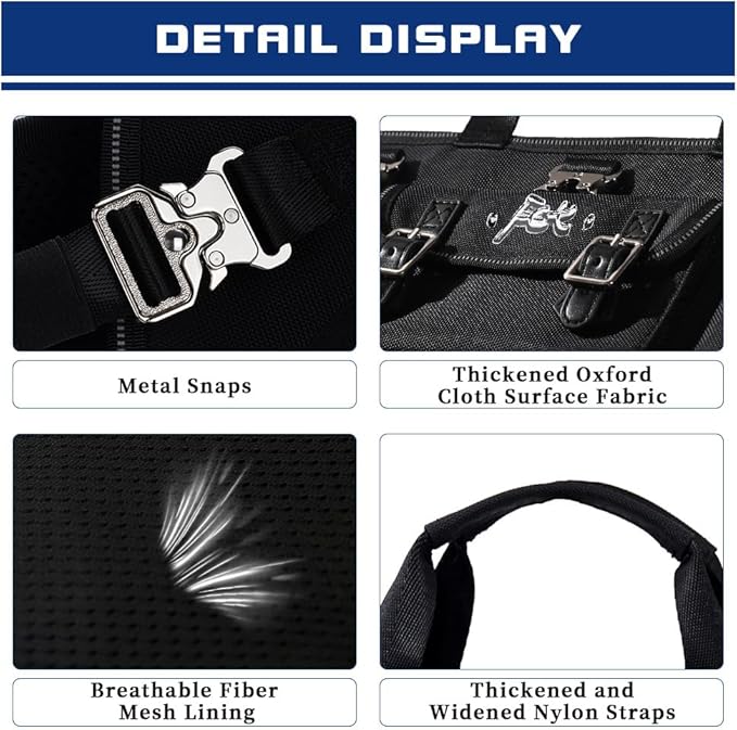 Dog Backpack Carrier - Spine-Friendly for Small Dogs (4-8 lbs), Horizontal Design Dog Carrier with Adjustable Back Straps,Legs-Out Comfort for Travel/Hiking/Cycling (Black, Size S)