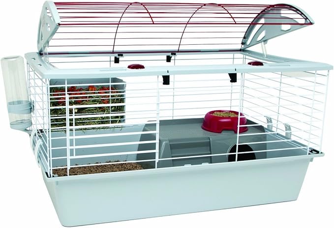 Living World - Deluxe Hybrid Habitat, Standard - Rabbit, Guinea Pig, Chinchillas, and Small Animal Cage