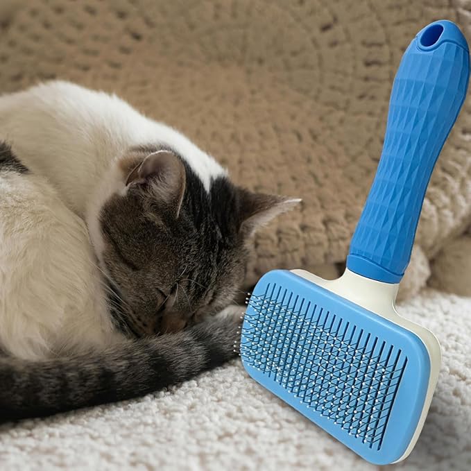 Pet Cleaning Deshedding Brush,Pet Hair Removal Brush for Shedding Massaging Grooming for Small Dogs,Cats,Rabbits