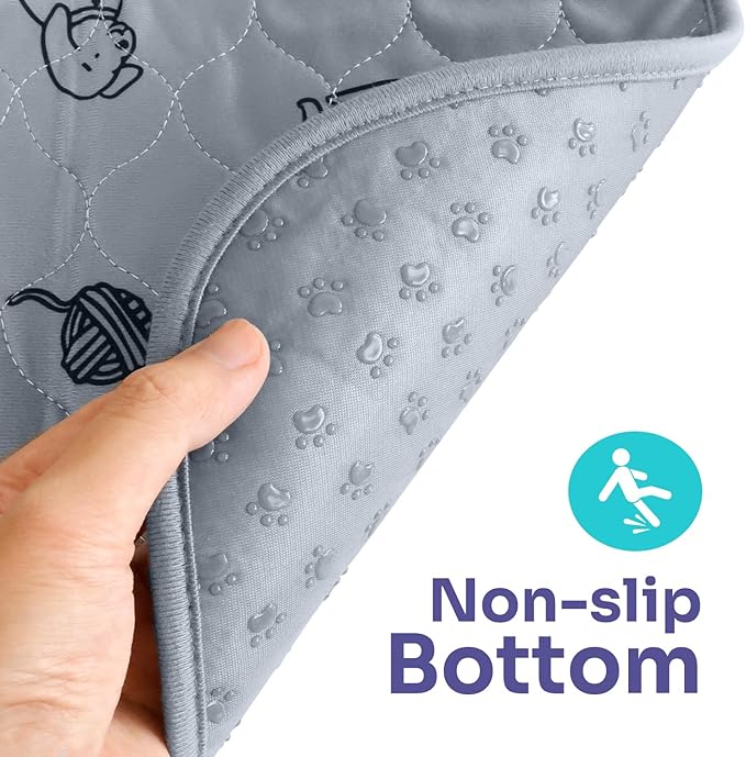 Conkote 72"x72" Washable Pee Pads for Dog Extra Large, Reusable Pee Pads Thick and Heavy Absorbency, Dog Playpen Mat Waterproof Puppy Training Pads for Playpen, Crate, Floor, Bed, Sofa, 1 Pack