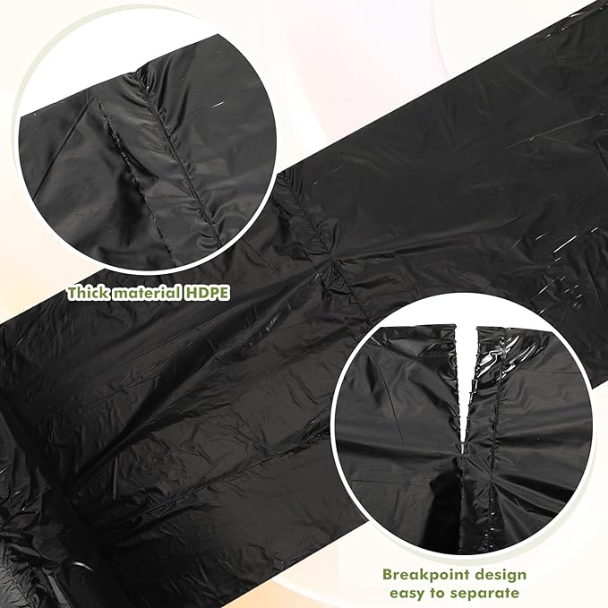 Sherr 20 Boxed Rolls 4000 Counts Dog Poop Bags Bulk Leak Proof Dog Waste Bags Universal Pet Doggy Waste Poop Box for Puppy Pets Outdoor Walking and Travel, 20 Rolls of 200(Black)