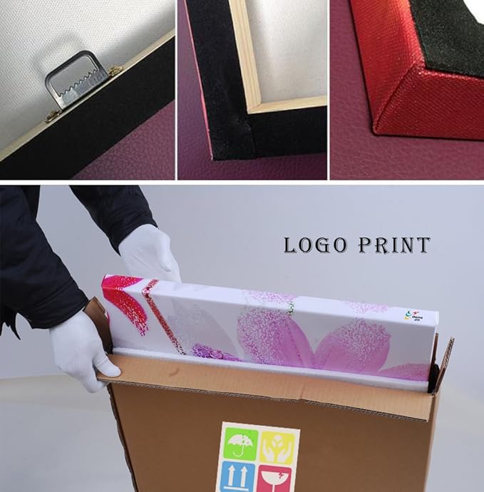 KREATIVE ARTS Canvas Print Wall Art Painting Contemporary Blue Tree In Black And White Style Fall Landscape Picture Modern Giclee Stretched And Framed Artwork (XLarge Size 80x40inch)