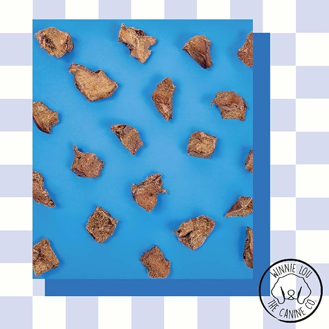 Grass-Fed Bison Liver Bits Cat Treats (Pack of 3) - Single Ingredient, High Protein Cat Food Snacks, Grain Free & Made in USA, with Taurine, Iron & Zinc for Healthy Cats