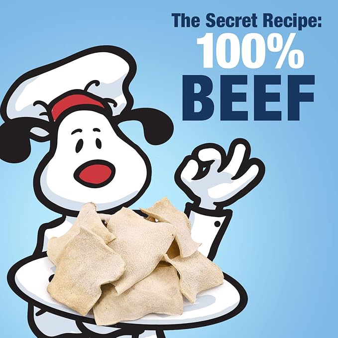 ValueBull USA Rawhide Chips, 20 Pound Bulk Pack - Natural & Safe, USA Beef Hide, Long Lasting, Chemical Free, No Artificial Flavors