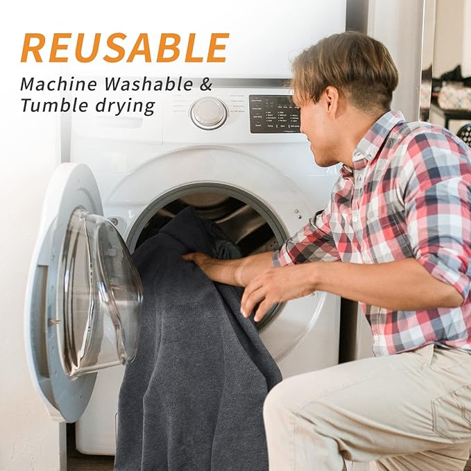 Washable Dog Pee Pads 24x36 2Pack Reusable, Absorb Dog Mats Non-Slip for Puppy Training, Whelping, Potty, Playpen, Crate