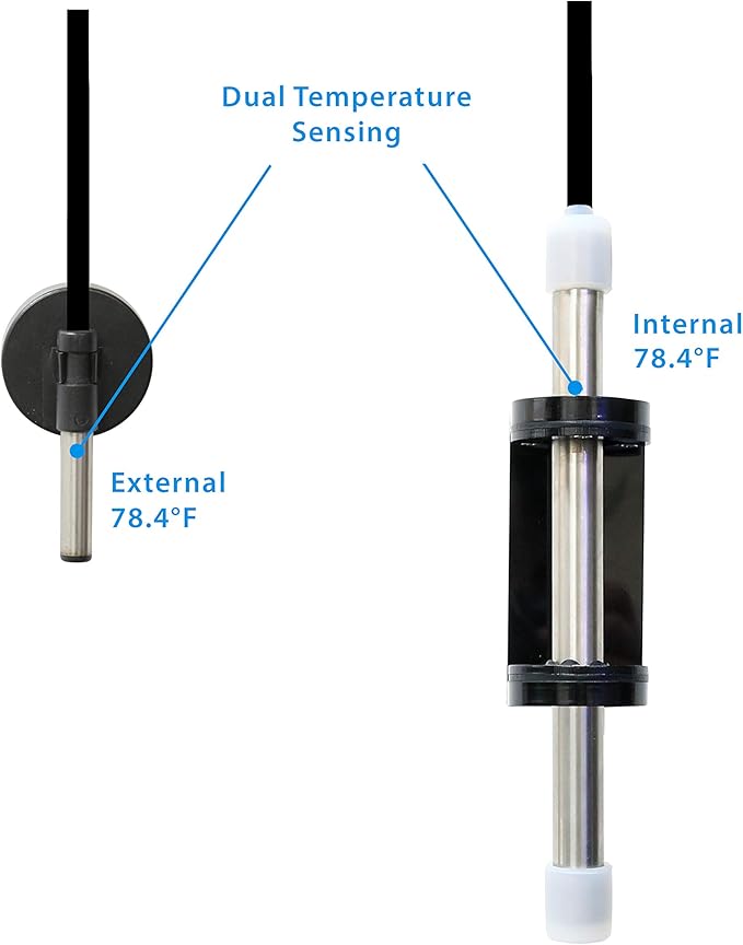 Innovative Marine Helio PTC Smart Reef Aquarium Heater (700 Watt - [2 x 350W])