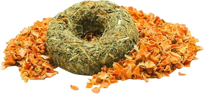 Grandpa's Best Whisker Nibblers Pumpkin Carrot Treats for Rabbits, Guinea Pigs and Small Animals