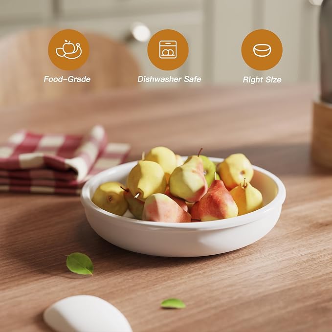 Automatic Cat Feeder - 2L Cat Food Dispenser, Timed Auto Pet Feeder with 180-day Battery Life, 1-6 Meals Per Day, 1-16 Portion, Ceramic Bowl, Desiccant Bag Keeps Dry Food Fresh, Also for Small Dogs