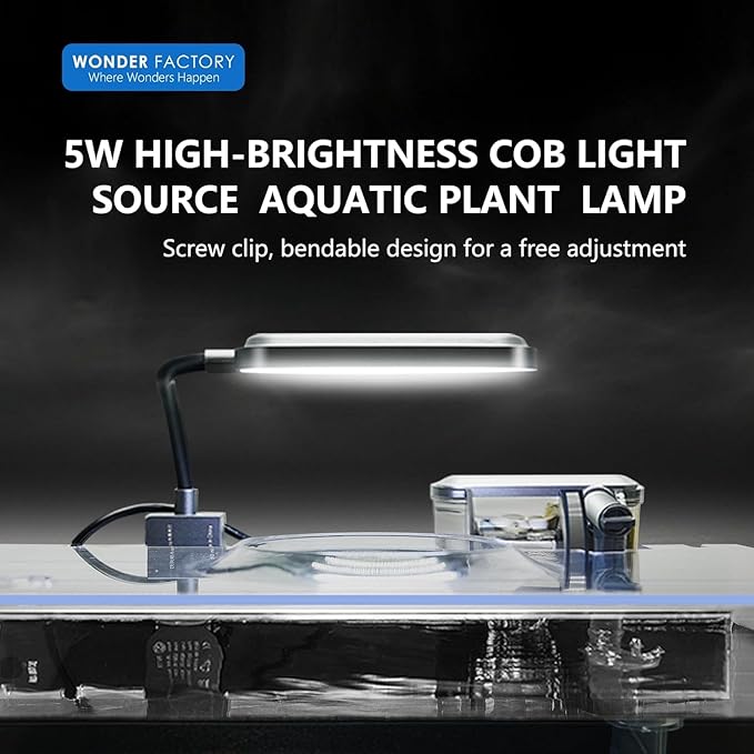 Small Aquarium Set Glass 2.6 Gallon Fish Tank, Starter Kit with Heater Self Cleaning System Efficiency Filter Bright Light Rocks Gravel Cleaning Tool, Leak-Proof Ultra-Clear Rimless Desktop Betta Tank