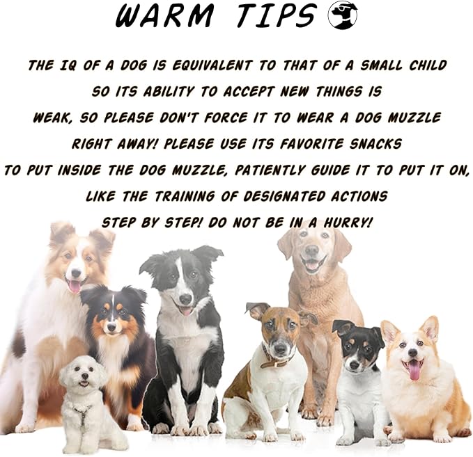 Dog Muzzle, Mesh Soft Muzzle for Small Medium Large Sized Dogs, Breathable Adjustable Puppy Muzzles for Scavenging Biting Licking and Chewing, Allows Panting and Drinking (Reflective Mesh, XL)