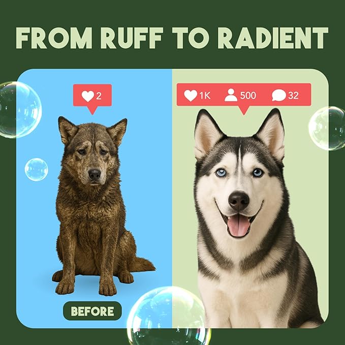 TropiClean Deshedding Dog Conditioner, Reduces Shedding & Softens Coat, Puppy Safe, Made in the USA, Lime & Cocoa Butter Scent, 20oz.