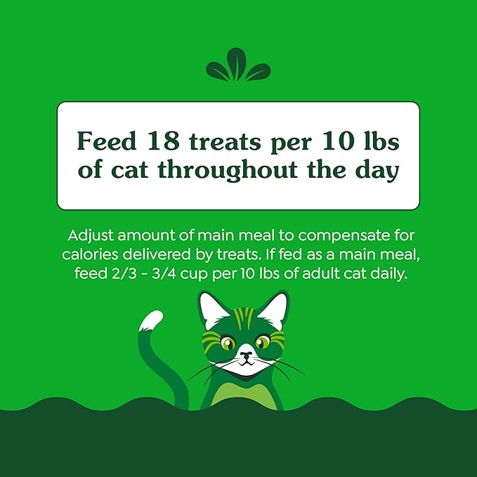 Greenies Feline Smartbites Healthy Indoor Cat Treats, Chicken Flavor, 16 oz. Tub