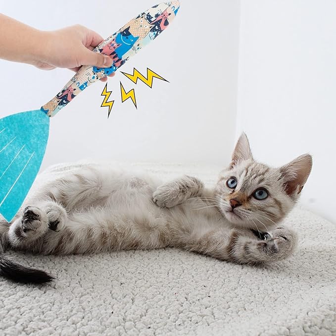 BINGPET 6 Pcs Catnip Toys for Cats,Interactive Cat Toy for Bored Indoor Kitten Adult Cats,Cat Fish Toy Filled with Natural Catnip,Cute Crinkle Cat Toy Kitten Toys Cat Chew Kicker Toy for All Breeds
