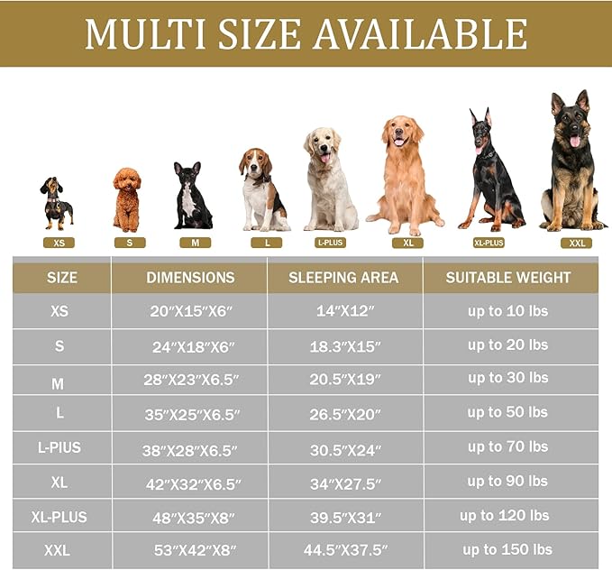 Bedfolks Orthopedic Dog Bed, Waterproof Dog Sofa Bed for Large Dogs, Egg Foam Pet Couch Bed with Removable Washable Cover and Nonslip Bottom, Navy Blue