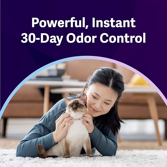 Ultra Fresh Scented Micro Crystals Premium Cat Litter - 99.9% Dust Free, Soft on Paws - 15 Lbs. Total (3pk of 5 Lbs.)